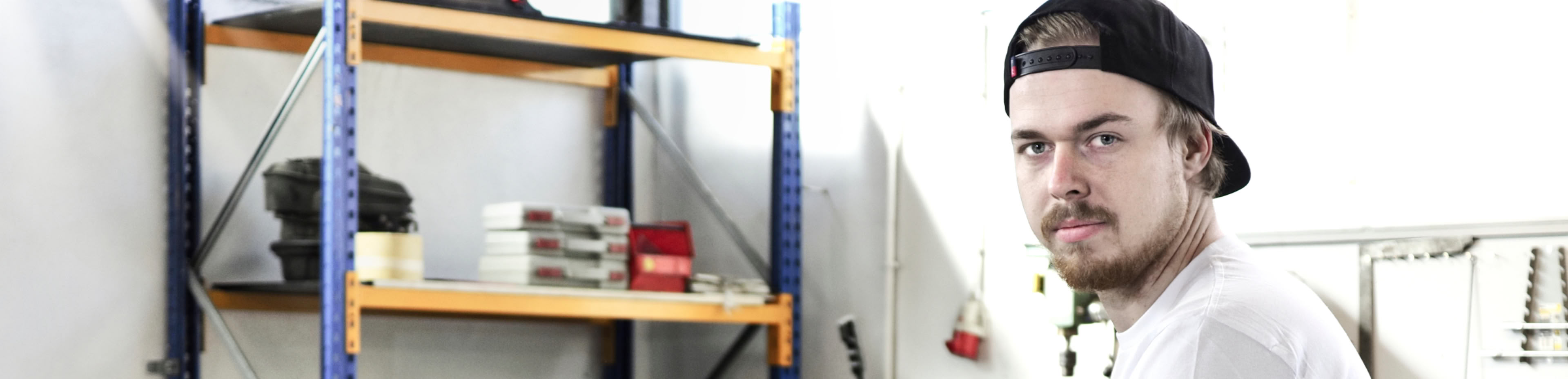 Foto Leiter Schlosserwerkstatt Kevin Gehrmann