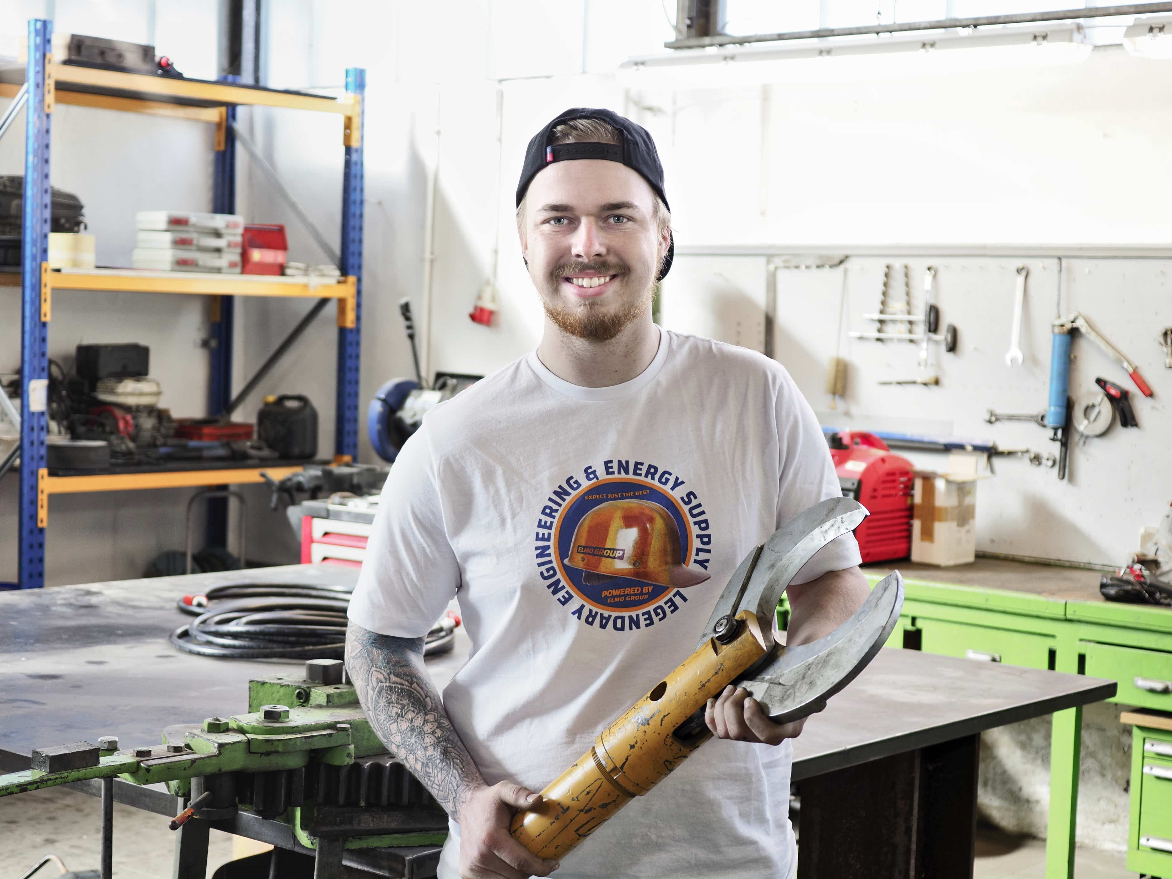 Foto Leitung Schlosser Werkstatt: Kevin Gehrmann