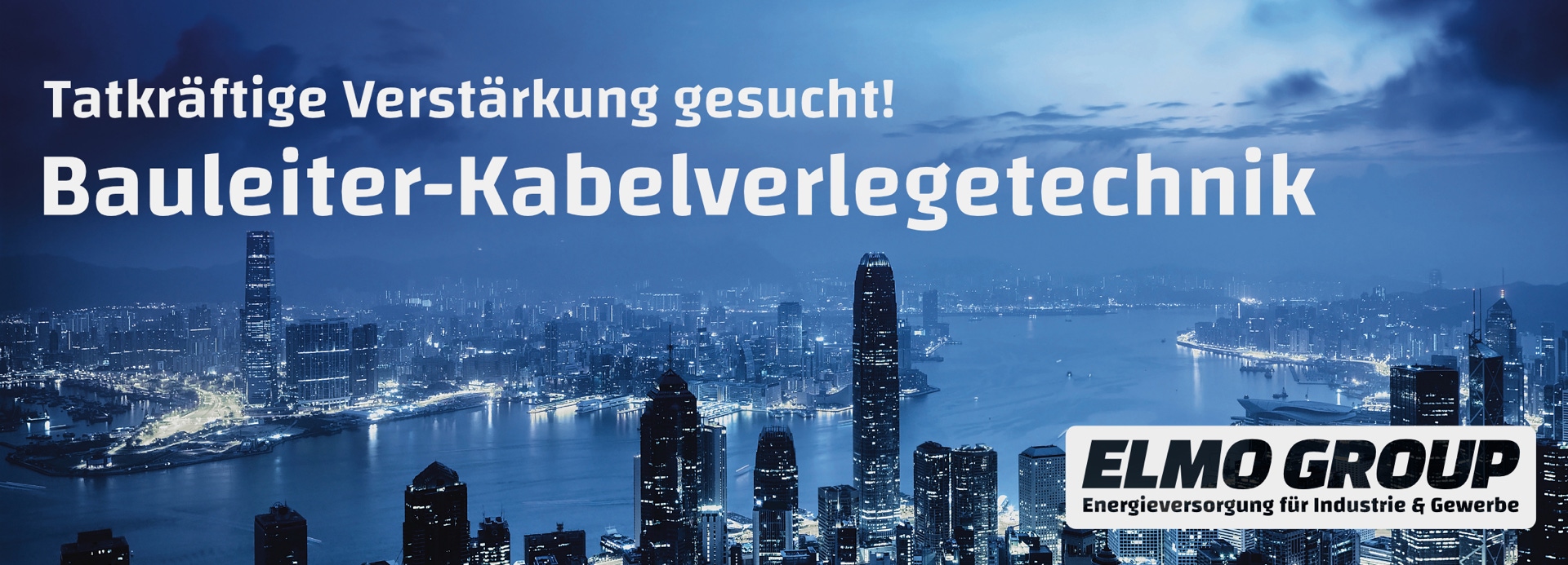 Jobangebot Bauleiter Kabelverlegetechnik
