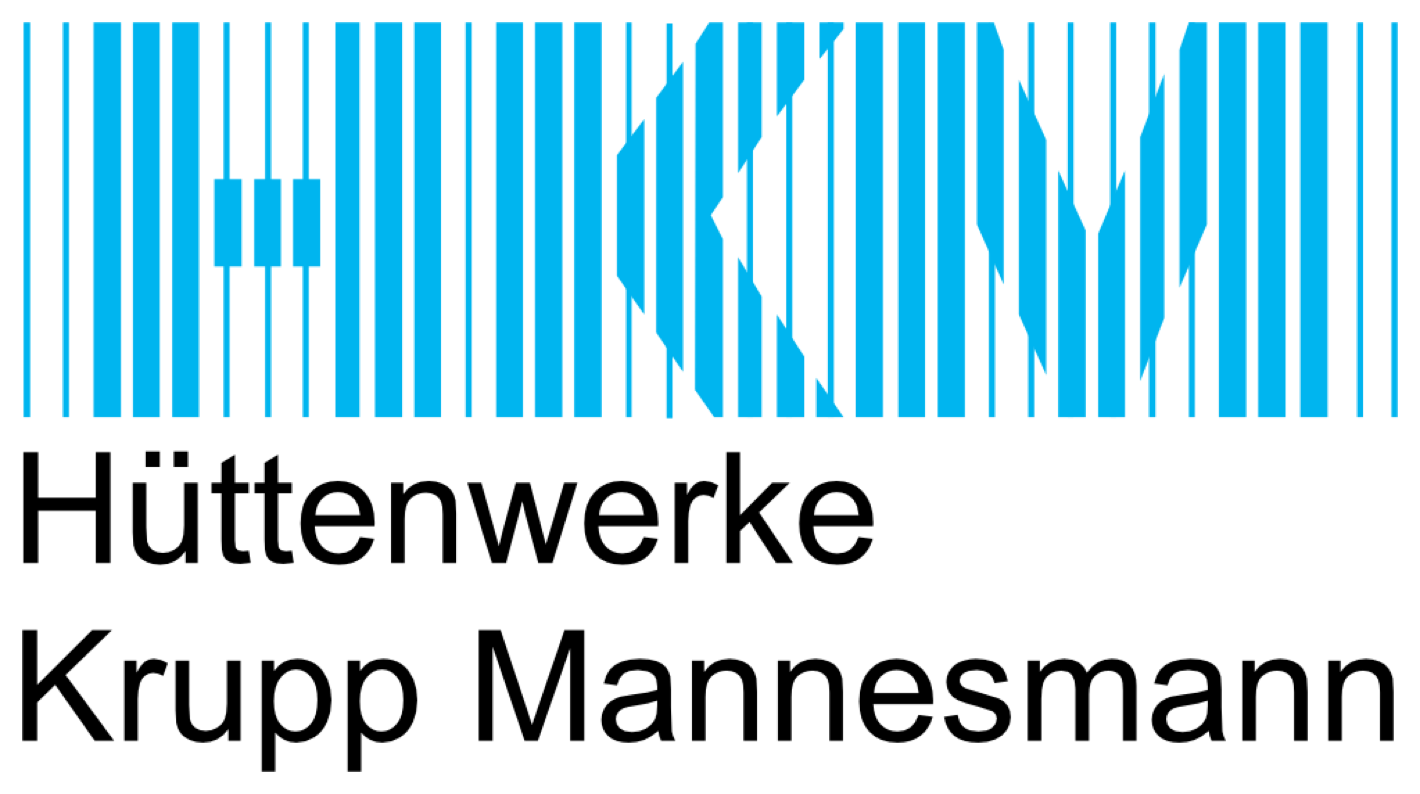 Abbildung: Logo Hüttenwerke Krupp Mannesmann, Duisburg