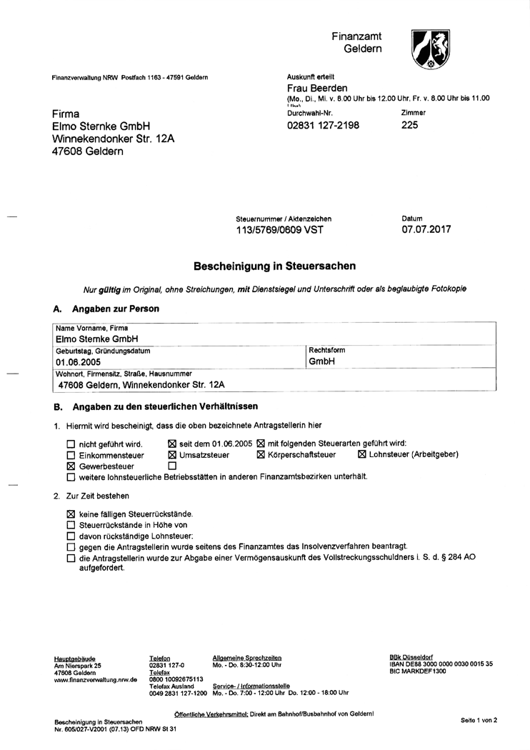 Abbildung Steuerschuldnerschaft Download